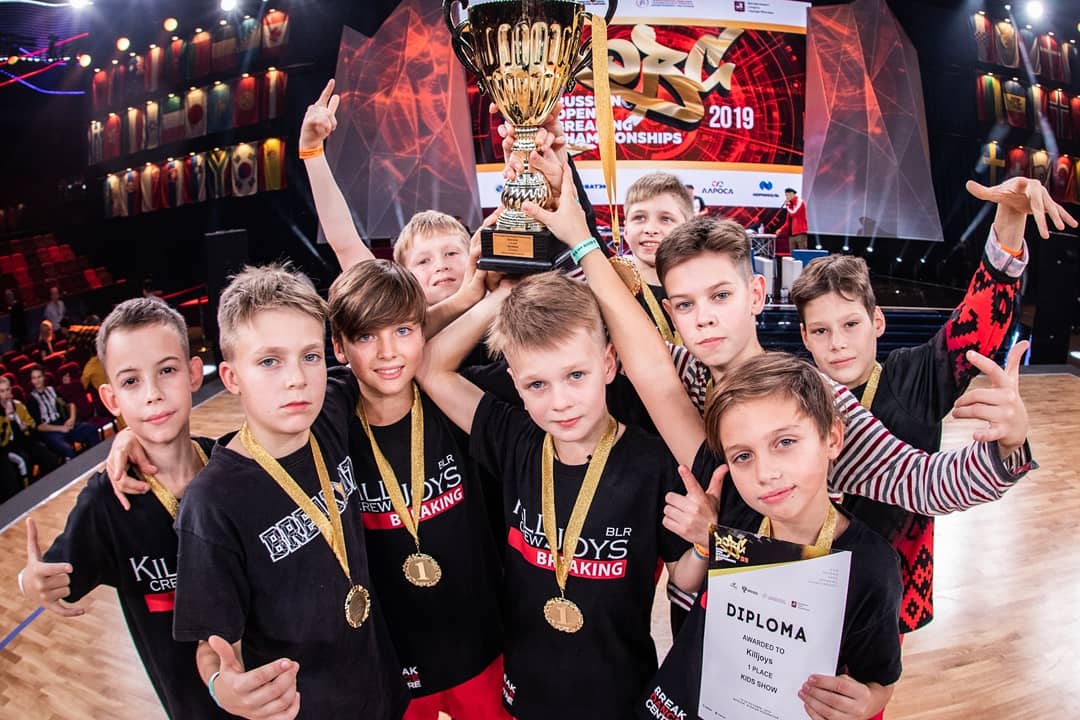 Ученики брейкинг центра в Минске выиграли чемпионат России